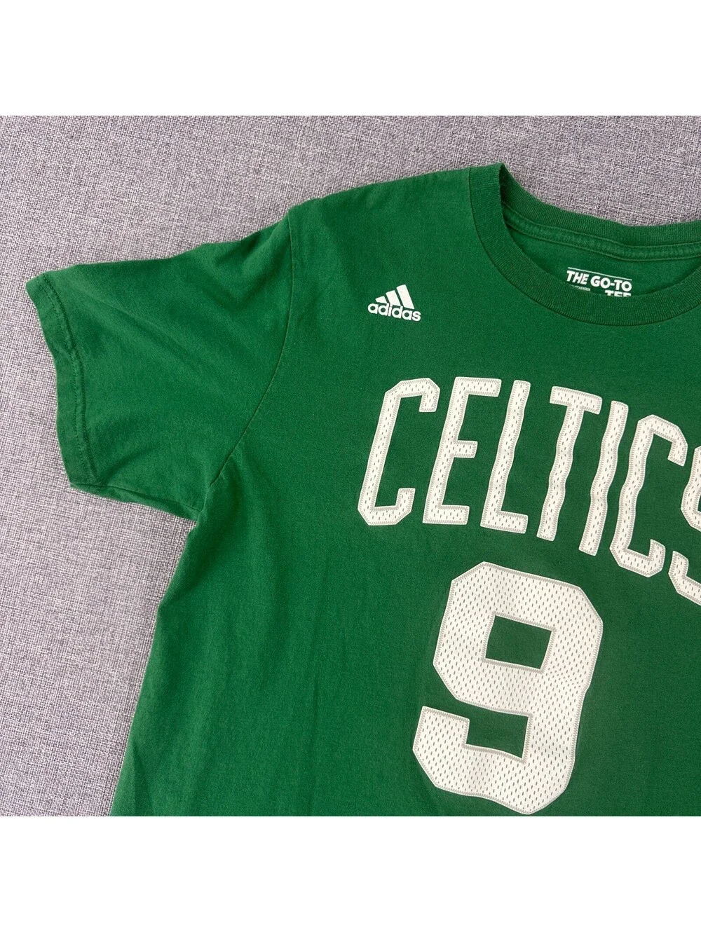 Adidas Boston Celtics Rajon Rondo T-Shirt Mens M Green NBA Tee